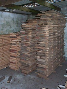 Bespoke Kitchen Timber Drying